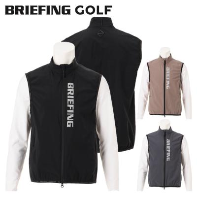 BRIEFING ブラック ベスト XL BRIEFING GOLF ゴルフ メンズベスト｜メンズウエア｜ゴルフ｜スポーツ