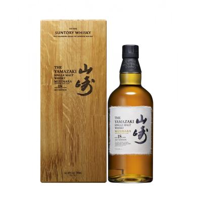 山崎18年ミズナラ2017 EDITION SUNTORY YAMAZAKI 山崎 ミズナラ2017エディション18年 木箱