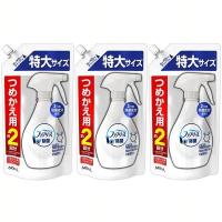 (3個セット)ファブリーズダブル除菌 無香料 アルコール成分＋(プラス) 詰替特大 640ml (D) | ラクチーナ Yahoo!店