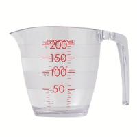 マーナ MARNA 目盛りが見やすい計量カップ 200ml  クリア K649CL | ラクチーナ Yahoo!店