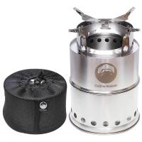 Field to Summit フレイムストーブＬ OFBFL ウッドストーブ 大型 キャンプストーブ 焚火台 ストーブ 軽量 コンパクト 二次燃焼 | たま実屋商店