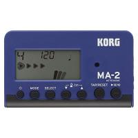 KORG(コルグ) メトロノーム MA-2 BLBK ブルーブラック 吹奏楽 ブラスバンド オーケストラ ギター 声楽 アカペラ 個人練習に最適 | たまり堂