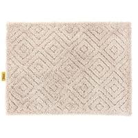 オカ(OKA) 乾度良好ピュール バスマット 約45cm×60cm グレーベージュ (お風呂マット 大判 浴室 おしゃれ 洗面所 足ふきマット | たまり堂