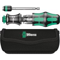 Wera(ヴェラ) 05051024001 | ビットホルダードライバー KK 25 取り外し可能なバヨネットブレード付き (マイナス/プラス) | たまり堂