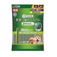 ライオン (LION) ペットキッス (PETKISS) 犬用おやつ 食後の歯みがきガム 超やわらかタイプ 超小型犬~小型犬用 | たまり堂
