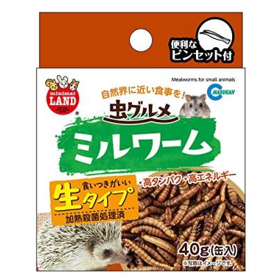 ミルワーム 乾燥 ドライミルワーム 1000g✖️2 小動物 おやつフード 餌 Amazon | 大容量 1000グラム 1キロ スナックワーム ミルワーム