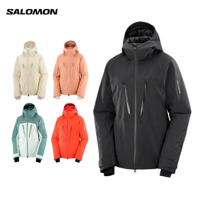 Salomon スキーウェア　ジャケット（レディース） Amazon.co.jp: SALOMON サロモン スキーウェア ジャケット