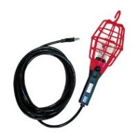 ハタヤリミテッド　補助コードランプ　６０Ｗ耐振電球付　電線１０ｍ　ランプガード赤　ＩＬＩ−１０Ｒ　１台 （メーカー直送） | ぱーそなるたのめーる