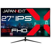 ジャパンネクスト　２７型液晶ディスプレイ（１９２０×１０８０）　２年保証モデル　ブラック　ＪＮ−ＩＰＳ２７ＦＨＤ−Ｃ６５Ｗ　１台（お取寄せ品） | ぱーそなるたのめーる