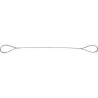 ＴＲＵＳＣＯ　ワイヤーロープスリング　Ａタイプ　アルミロック　８ｍｍ×３ｍ　ＴＷＡＬ−８Ｓ３　１本 （メーカー直送） | ぱーそなるたのめーる