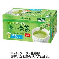 伊藤園　さらさらとける　おーいお茶抹茶入り緑茶 ステック　１箱（１００本） | ぱーそなるたのめーる