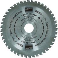 ＴＲＵＳＣＯ　板金用チップソー　外径１２５パイ　ＴＧＳＭＳ−１２５　１枚 （メーカー直送） | ぱーそなるたのめーる