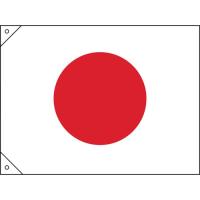 日本緑十字社　日章旗（日の丸）　７００×１０００ｍｍ　布製　２５００４３　１枚 （メーカー直送） | ぱーそなるたのめーる