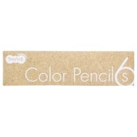 TANOSEE　色鉛筆　６色（各色１本）　１セット | ぱーそなるたのめーる
