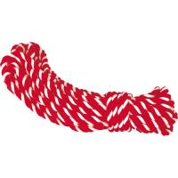 ササガワ　紅白ロープ　アクリル製　直径８ｍｍ×長さ１０．５ｍ　４０−６５５５　１本 | ぱーそなるたのめーる