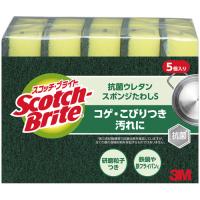 ３Ｍ　スコッチ・ブライト　抗菌ウレタンスポンジたわし　Ｓ−２１ＫＳ　５ＰＣ　１パック（５個） | ぱーそなるたのめーる