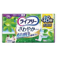 ライフリー　さわやかパッド　１７０ｃｃ　長時間・夜でも安心用　１パック（４８枚） | ぱーそなるたのめーる