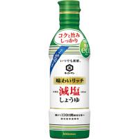 キッコーマン　いつでも新鮮　味わいリッチ減塩しょうゆ　４５０ｍｌ　１本 | ぱーそなるたのめーる