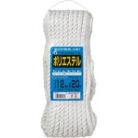 ユタカメイク　ポリエステルトラックロープ　１２ｍｍ×２０ｍ　ＴＲＳ−５　１本 | ぱーそなるたのめーる