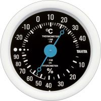 タニタ　アナログ温湿度計　ブラック　ＴＴ−５１５−ＢＫ　１個 | ぱーそなるたのめーる