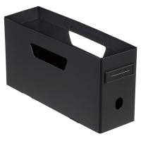 Ｒｏｏｍｙ　ボックスファイル（ロータイプ）　Ａ４　２／３　背幅１０２ｍｍ　ブラック　Ｆ−２９０−２４　１個 （お取寄せ品） | ぱーそなるたのめーる