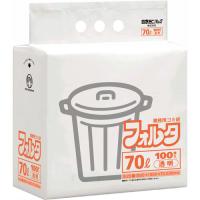 日本サニパック　環優包装フォルタ　透明　７０Ｌ　薄口０．０３０ｍｍ　ＦＵ７Ｃ　１パック（１００枚） （お取寄せ品） | ぱーそなるたのめーる