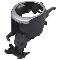 セイワ　スマホエアコンドリンクホルダー　メタルブラック　Ｗ９２２　１個　（お取寄せ品） | ぱーそなるたのめーる