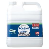 ライオン　ＣＨＡＲＭＹ　Ｍａｇｉｃａ　除菌プラス　プロフェッショナル　微香ハーバルグリーン　業務用　３．８Ｌ　１本 | ぱーそなるたのめーる