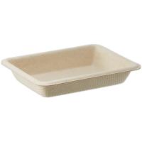 アヅミ産業　紙製小皿　未晒　８Ｅ１８−２２　１パック（１００枚） | ぱーそなるたのめーる