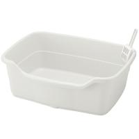 リッチェル　ラプレ　ネコトイレ深型　６０　ホワイト　１個（お取寄せ品) | ぱーそなるたのめーる