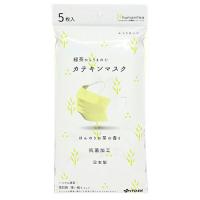 伊藤園　緑茶からうまれたカテキンマスク　ふつう　１パック（５枚） | ぱーそなるたのめーる