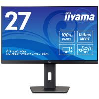 ｉｉｙａｍａ　ＰｒｏＬｉｔｅ　２７型液晶ディスプレイ　ブラック　ＸＵＢ２７９２ＨＳＵ−Ｂ６　１台 | ぱーそなるたのめーる