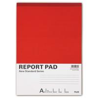 プラス　レポートパッド　Ａ４　Ａ罫　５０枚　ＲＥ−２５０Ａ　１セット（１０冊） | ぱーそなるたのめーる