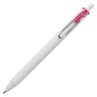 三菱鉛筆　ゲルインクボールペン　ユニボール　ワン　０．５ｍｍ　ピンク　（軸色：オフホワイト）　ＵＭＮＳ０５．１３　１セット（１０本） | ぱーそなるたのめーる