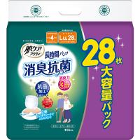 日本製紙クレシア　肌ケア　アクティ　長時間パンツ　消臭抗菌プラス　Ｌ−ＬＬ　１セット（５６枚：２８枚×２パック） | ぱーそなるたのめーる