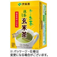 伊藤園　おーいお茶　抹茶入り玄米茶　エコティーバッグ　１セット（６０バッグ：２０バッグ×３箱） | ぱーそなるたのめーる