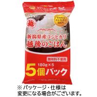 越後製菓　越後のごはんコシヒカリ　１８０ｇ／食　１セット（２０食：５食×４パック）　（お取寄せ品） | ぱーそなるたのめーる