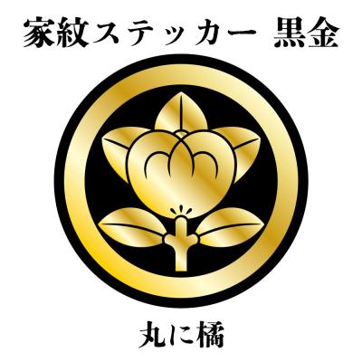 戦国武将　家紋　額縁　丸に橘　井伊橘　天明鋳物 kamon-st-160mm-010_kamon-st-