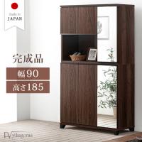 本日+5% 下駄箱 おしゃれ 玄関収納 北欧 収納 シューズボックス リフォーム diy 棚 大容量 玄関 靴箱 幅90 スリム 超大型