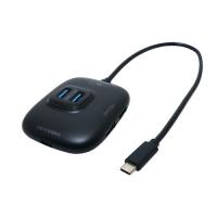 ミヨシ UDS-HH01P/BK USB PD対応Type-C USB3.2Gen1ハブ ブラック ブラック (UDSHH01P/BK) | タンタンショップ