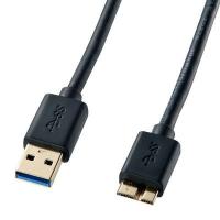 サンワサプライ KU30-AMC18BK USB3.0マイクロケーブル(A-MicroB)1.8m (KU30AMC18BK) | タンタンショップ