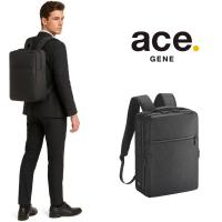 【ace.GENE】68292 ガジェタブル ヘザー2 リュック 14L ビジネス 通勤 PC収納 A4サイズ対応 撥水 普段使い 使いやすいユニセックス ギフト プレゼント ブラック | TascheJack
