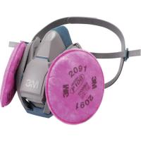 ３Ｍ　取替式防じんマスク　６５００ＱＬ／２０９１−ＲＬ３　Ｍサイズ　6500QL/2091-RL3M　（494-6839） | タツマックスメガ