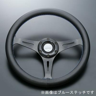 26パイ　ステアリング　ブラック MOMO ステアリング MOD.08（モデル08） 35φ ブラックレザー仕様