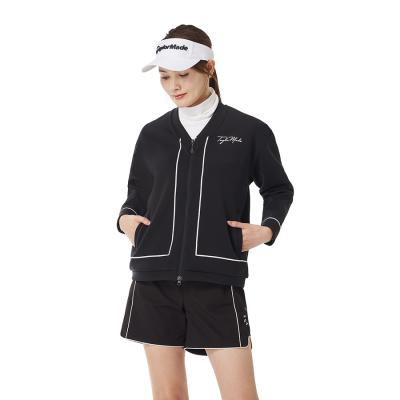 TaylorMade レディースジャケット M ブラック TaylorMade ゴルフジャケット レディース｜レディースウエア｜ゴルフ