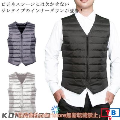 f（ダウンベスト）（色：グレー系）｜コート、ジャケット