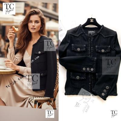 CHANEL レディースノーカラージャケット｜コート、ジャケット