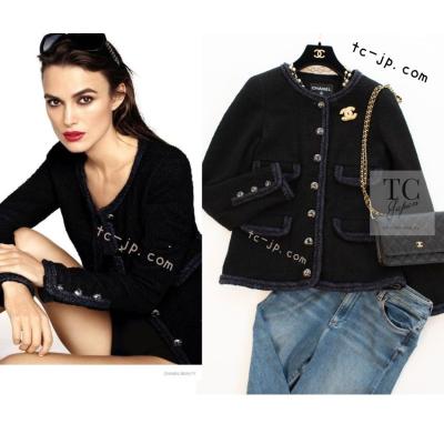 CHANEL レディースノーカラージャケット｜コート、ジャケット