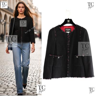 CHANEL レディースノーカラージャケット｜コート、ジャケット
