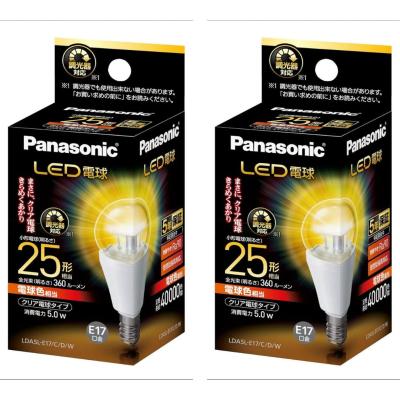 パナソニック 人感センサー LED電球 5個セット alllight_lda5lgkuns-panasonic